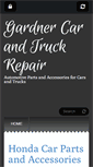 Mobile Screenshot of gardnerautorepair.com